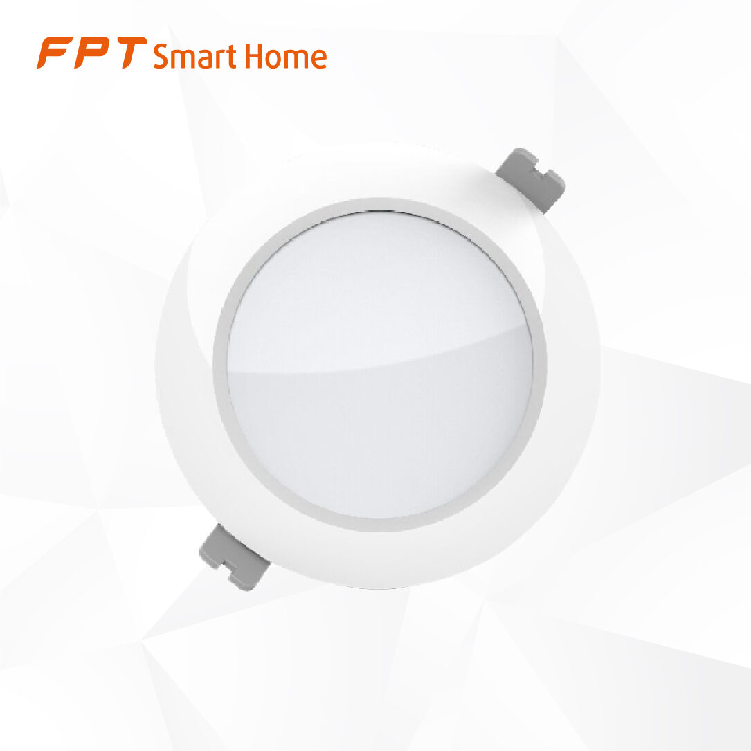 Đèn LED Downlight thông minh có thể ra lệnh bật tắt bằng giọng nói tiếng Việt