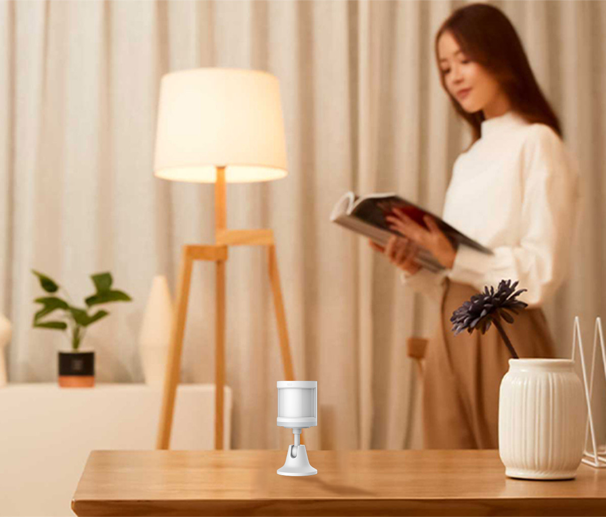 Cảm biến chuyển động pin Zigbee